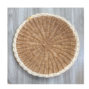 Coastal Kitchen <b>Table</b> Rattan Placemat Handmade Dining Decor Vietnam - Product Image 5