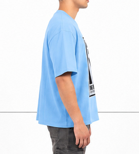 Custom Logo High Quality 260 GSM Heavy Weight <b>Box</b> Fit 100% Cotton <b>Drop</b> Shoulder Oversized Cropped Boxy T Shirts for Men - Product Image 2