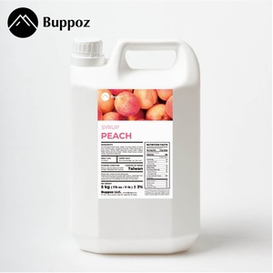 น้ำเชื่อมรสพีชไต้หวัน ได้รับการรับรองฮาลาล สำหรับชงชาไข่มุก - Product Image 1