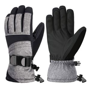 Guantes de Esquí Personalizados de Alta Calidad, Impermeables para Nieve, Protección Duradera, Poliéster, Unisex, Cierre de Botón - Product Image 5