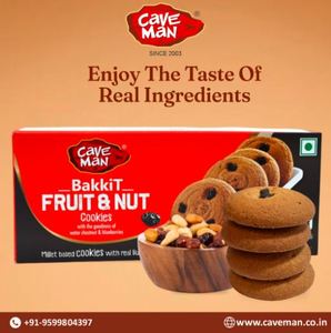 Biscuits au millet aux fruits et aux noix Caveman Bakkit sans gluten - Product Image 2