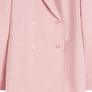 Ensemble Blazer Rose Personnalisé avec Logo pour Femme 2026 – Collection Automne, Style Bureau, Boutons, Revers, Décontracté, Respirant – Fabricant de Costumes de Sororité, Vente en Gros - Product Image 5