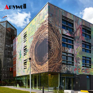 Revestimiento de Pared <span class=keywords><strong>Exterior</strong></span> para Remolques, <span class=keywords><strong>Precio</strong></span> de Revestimiento de Fachada Nano, Construcción de Fachada Alucobond, Panel HPL para Revestimiento de Fachada - Product Image 3