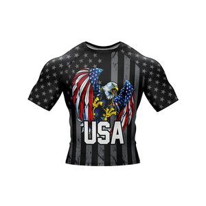 Camiseta de Compresión Personalizada para MMA y BJJ, Manga Larga, Transpirable, Anti-UV, Ecológica, Protectora, Sublimada - Product Image 4