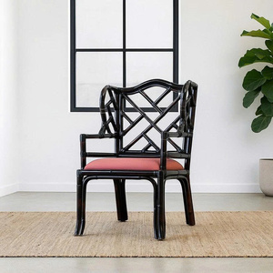 Sillón de mimbre estilo bohemio, silla de ratán más vendida, sillón de mimbre, fabricación de mimbre. - Product Image 3
