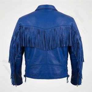 Chaqueta de Motociclista de Cuero Genuino para Hombre de la Mejor Calidad, Nueva Colección de Invierno, Chaquetas de Motocicleta con Protecciones Desmontables Personalizadas - Product Image 2