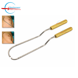 Agris-Dingman Manual Breast <b>Hook</b> Dissectors Set of 2 Left & Right 36cm - <b>Plastic</b> Surgery Instruments 1 Year Warranty - Product Image 1
