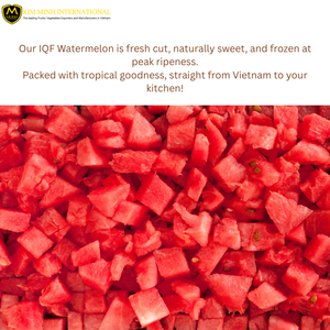 Trozos de sandía 100% naturales IQF listos para bebidas y postres - Product Image 2