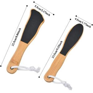 Rallador de Bambú Profesional para Pies - Doble Cara para Pies Más Suaves y Delicados, Pedicura sin Esfuerzo en Casa y Salón - Product Image 4