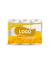 Papier toilette biodégradable en pâte de bois 4 plis, rouleau de papier toilette pour restaurant, fournisseur et fabricant de papier hygiénique de haute qualité