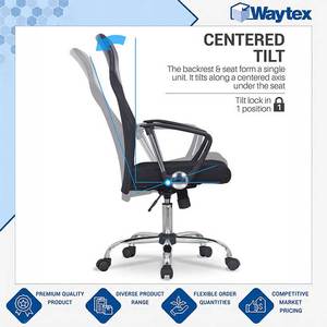 Top Supplier & Exporter Selling Best Quality ARGOS High-Back Mesh Desk <b>Chair</b> with Chrome Base for Home <b>Office</b> & Conference Room - Product Image 5