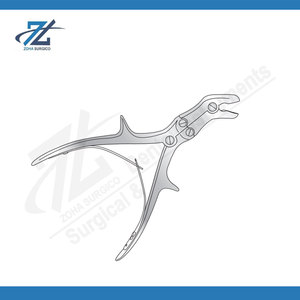 Rongeur à os à action composée Stille, orienté latéralement, 240 mm, en acier inoxydable, instrument chirurgical orthopédique, fabricant Pakistan - Product Image 2