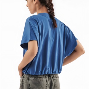 Trendy Casual Fit Women's Crop <b>Tops</b> in Cotton Material Perfect for Fashion Retailers and Summer Wear Collections - Product Image 2