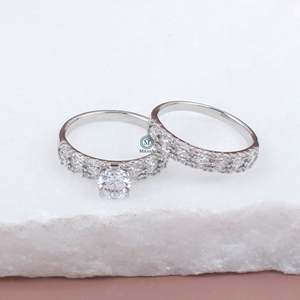 Naisha Stacking CZ Designer Ring for Women-Fashion Casual Daily Jewelry - Product Image 1