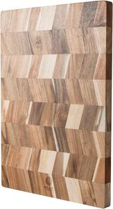 Planche à découper rectangulaire en bois, épaisseur 2,0 cm, facile à nettoyer - Product Image 5