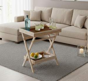 Wooden Handmade Portable Coffee <b>Table</b> Tea <b>Table</b> for Home, <b>Nesting</b> <b>Table</b>, Garden and Living Room Coffee <b>Table</b> - Product Image 1