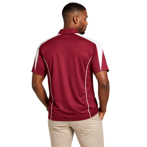 Polo DriFit Kappa Alpha Psi avec armoiries, vêtements de fraternité grecque Krimson and Kream, coupe athlétique et confort tout au long de la journée - Product Image 2