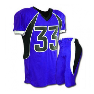 Uniforme de Fútbol Americano Sublimado, Jersey de Juego con Cuello en V y Pantalones con Protección - Product Image 5