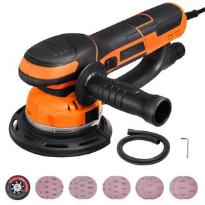 Levigatrice Roto-Orbitale Elettrica a Doppia Azione 850W 7400 Giri/min, 6 Pollici, Velocità Variabile 10P, per Lucidatura Metalli - Product Image 1