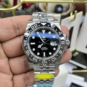 Montre automatique de haute qualité en acier inoxydable avec logo personnalisé, design tendance, dernière tendance pour homme - Product Image 2