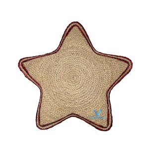 Meilleur choix : Pouf ottoman décoratif en jonc de mer tressé à la main pour salon, chambre, hôtel - Fournisseur en gros - Product Image 2