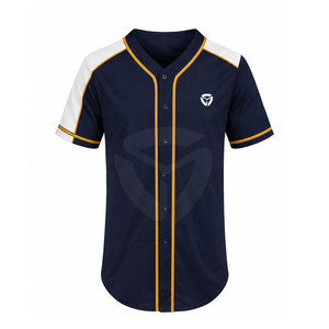 Uniforme de baseball personnalisé pour hommes, maillot à boutons et pantalon assorti, vêtements de sport légers pour l'entraînement et la compétition - Product Image 3