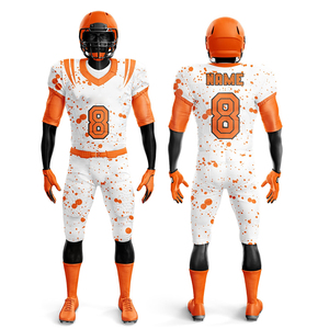 Prix de gros Uniforme de football américain de qualité supérieure 100% polyester fabriqué aux États-Unis - Product Image 6