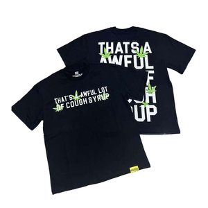 เสื้อยืดผู้ชายคุณภาพสูง ไซส์ใหญ่ ทรงหลวม ผ้าฝ้าย 100% แบบเรียบ รับผลิตจำนวนมาก สกรีนโลโก้ด้านหน้า พิมพ์ลายดิจิตอล แห้งเร็ว - Product Image 1