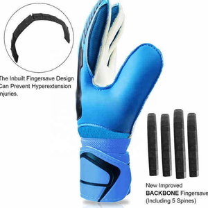 Guantes de Portero Profesionales de Diseño Personalizado, Antideslizantes, con Palma de Cuero de Bajo Presupuesto, para Todos los Tamaños, Deportes - Product Image 3