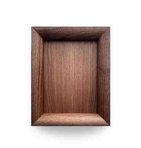 Wood <b>Picture</b> <b>Frame</b> / Walnut / Solid Wood, Simple Profile Minimalist Design / walnut backing - Product Image 2