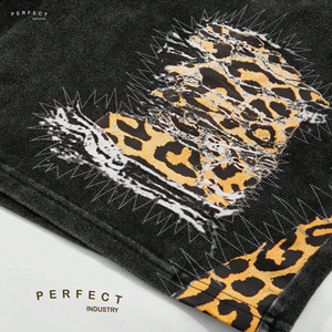 New Style 2026 Double-<b>Layered</b> Men's Vintage Acid Wash High Quality Customized Elastic Waist Quick Dry Eco-Friendly Streetwear - Product Image 3