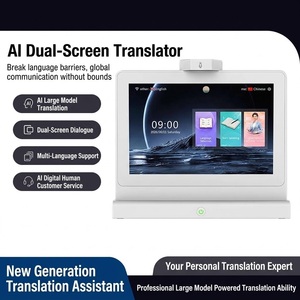 Traducteur intelligent AI 10,1 pouces pour entreprises avec plus de 80 langues mondiales et algorithme de microphone AB pour le commerce extérieur et l'hôtellerie - Product Image 2
