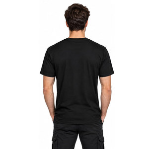 T-shirt de pêche noir pour homme imprimé avec silhouette de pêcheur et texte humoristique sur le devant, vêtement d'extérieur - Product Image 5