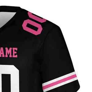 Camiseta de fútbol americano personalizada con sublimación, transpirable, para adultos, con logo personalizado, precio al por mayor. - Product Image 4