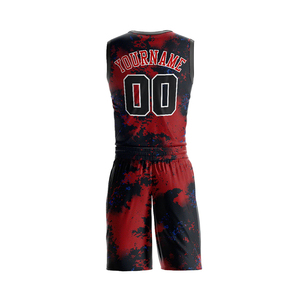 Conjuntos de Uniformes de Baloncesto para Adultos de Secado Rápido BIN FATEH, Sublimación Personalizada, Tela Transpirable, Ropa de Equipo Unisex, Kits de Baloncesto - Product Image 3