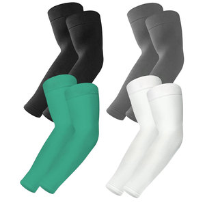 Manchons de bras personnalisés de qualité supérieure avec logo, rafraîchissants, anti-UV, protection solaire, respirants, séchage rapide, compression sportive unisexe - Product Image 4
