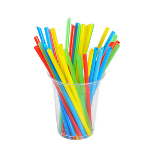 High quality OEM Manufacturer Reusable PP Plastic Bubble Tea Smoothie Milkshake Boba <b>Drinking</b> Disposable <b>Straws</b> dia 6/8/10mm - Product Image 2