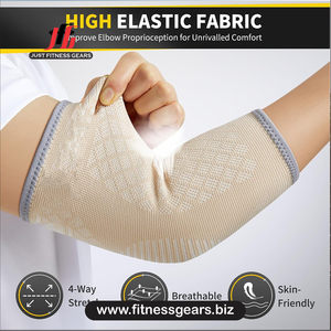 Genouillère en néoprène noir avec bordure rouge, à enfiler, compression, soutien, respirante, protection universelle unisexe toutes saisons - Product Image 3