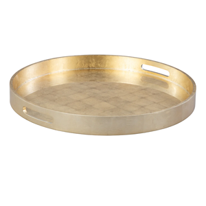 ถาดเคลือบทองสำหรับเสิร์ฟชา เสิร์ฟไวน์ ถาดเคลือบทองทรงกลม ของตกแต่ง ราคาถูก ขายส่ง ผลิตในเวียดนาม - Product Image 3
