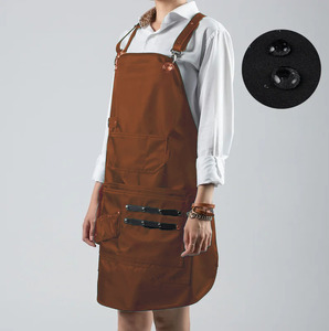 Oxford Fabric Multiple Pockets Latest Style <b>Aprons</b> for <b>Men</b> Women custom logo carpenter work <b>aprons</b> heavy duty - Product Image 6