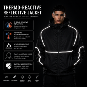 ชุดวอร์มแบบ unisex น้ำหนักเบา ผลิตจากโพลีเอสเตอร์ แต่งแถบสะท้อนแสง ระบายอากาศได้ดี ผ้าแคนวาสลายสก็อต กันน้ำ แจ็คเก็ตกันลมสำหรับผู้ชาย B2B สไตล์อเมริกัน - Product Image 3