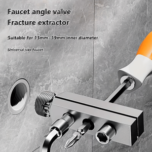 Kit de Destornillador y Extractor de Tuberías Fácil de Usar para Desmontar Grifos Rotos - Product Image 1
