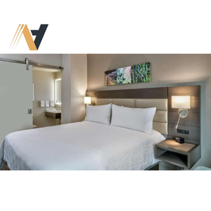 Luxury Hospitality Furniture Solution -MDF Furniture Hilton Garden Inn Bedroom Casegoods - Factory Price For Hotel Projects - Product Image 2