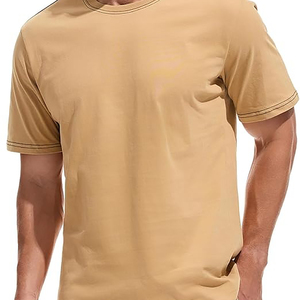 T-shirt décontracté à manches courtes pour homme, coupe ample, été - Product Image 1
