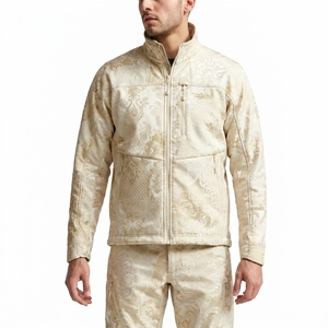 Veste de chasse et de pêche personnalisée de haute qualité, imprimée, antibactérienne, UPF 50, avec fermeture éclair, pour activités extérieures, modèle Duck Oven, couleur unie - Product Image 6