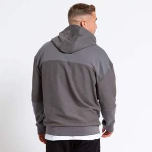 Sudadera con capucha de bloques de color de peso pesado, fabricante OEM, algodón, poliéster, forro polar, unisex, ropa urbana, venta al por mayor de fábrica, suministro a granel - Product Image 4