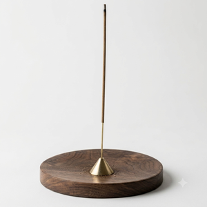Stylish Handmade Wooden Incense Stick Holder Incense Burner Ash Catcher <b>Tray</b> for Homes Office Meditation Aromatherapy Accessory - Product Image 5