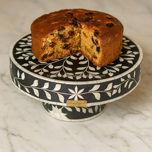 Luxury 2-Tier Cake <b>Stand</b> – Ceramic Bone China Dessert Plates for Afternoon <b>Tea</b> Tableware & Home Decor India - Product Image 6