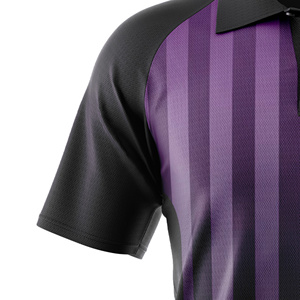 Men's Sublimated Polo <b>Shirt</b> Short Sleeve Moisture Wicking Regular Fit Geometric Print - Product Image 5