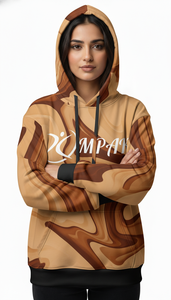 Hoodie unisexe surdimensionné de style streetwear haut de gamme avec impression par sublimation intégrale pour les marques de mode modernes - Product Image 3